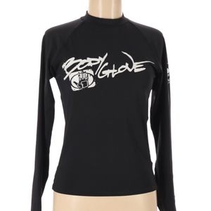 Body Glove Black Long Sleeve Surf Rash Guard M